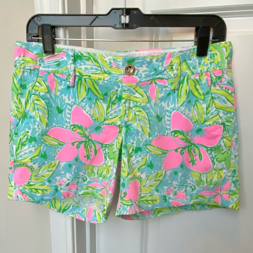 Lilly Pulitzer Callahan Shorts Coconut Jungle 2